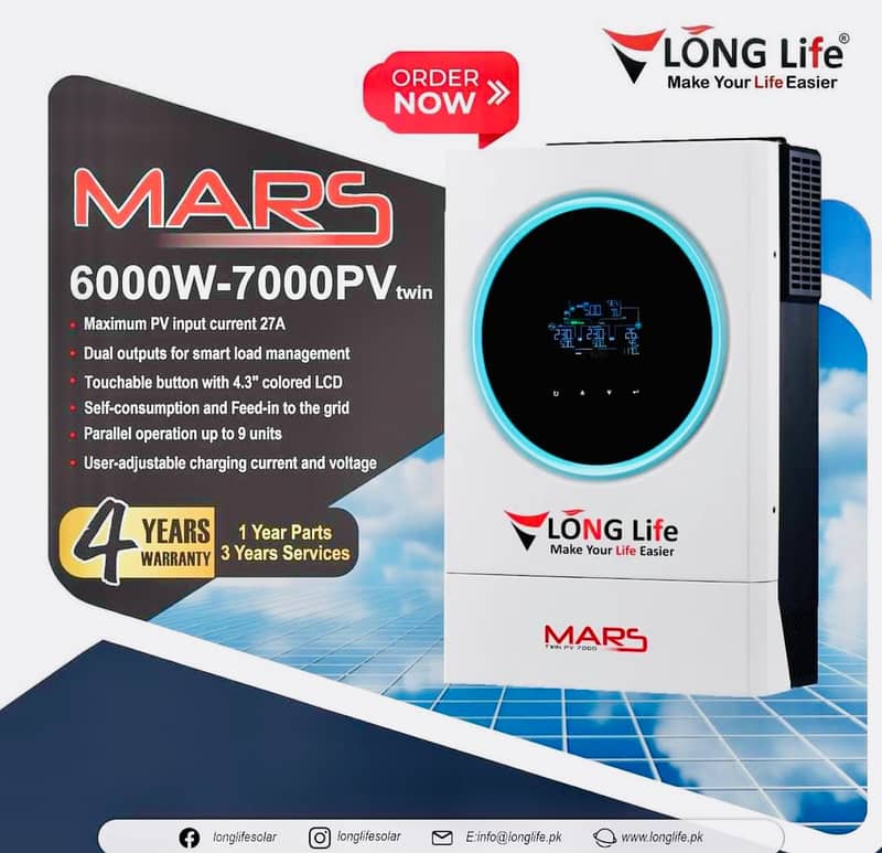 LongLife Solar Inverters | Hybrid | All Models Available At Low Price 5