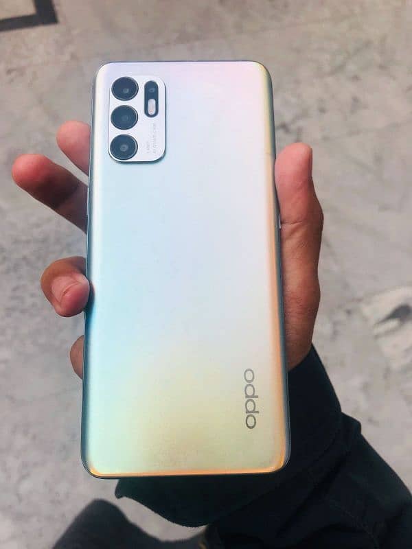 oppo Reno 6 128 space 8 gb ram box and charger available 5