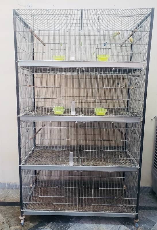 galvanised wire cage size 4/1.5/2 0