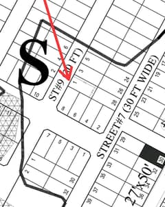 S Block ,Street 9 Plot 1