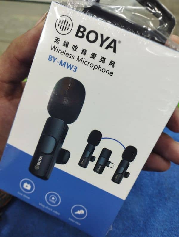 BOYA BY-MW3 original wireless microphone 1