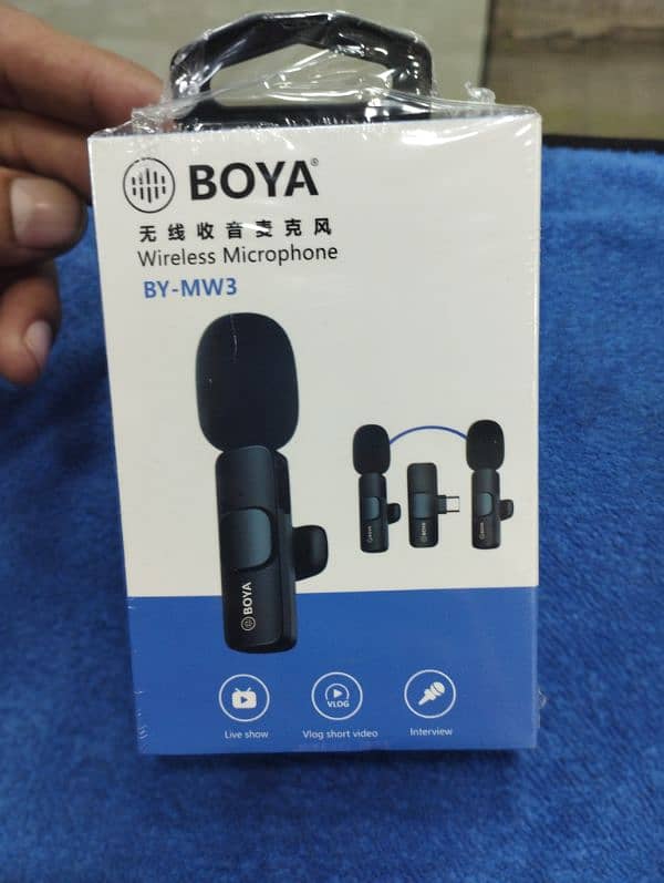 BOYA BY-MW3 original wireless microphone 4