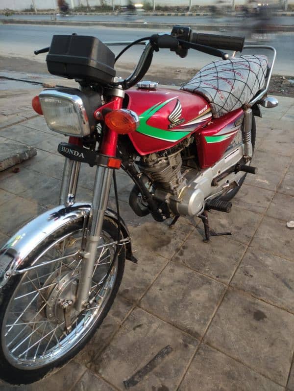 HONDA-125 MODEL 2013 KARACHI NUMBER 6