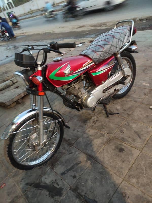 HONDA-125 MODEL 2013 KARACHI NUMBER 7