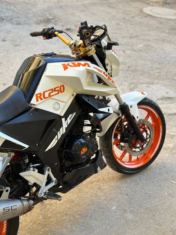 KTM DUKE 250CC replica 6