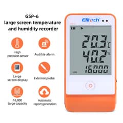 GSP6	Elitech Digital Temperature and Humidity Data Logger