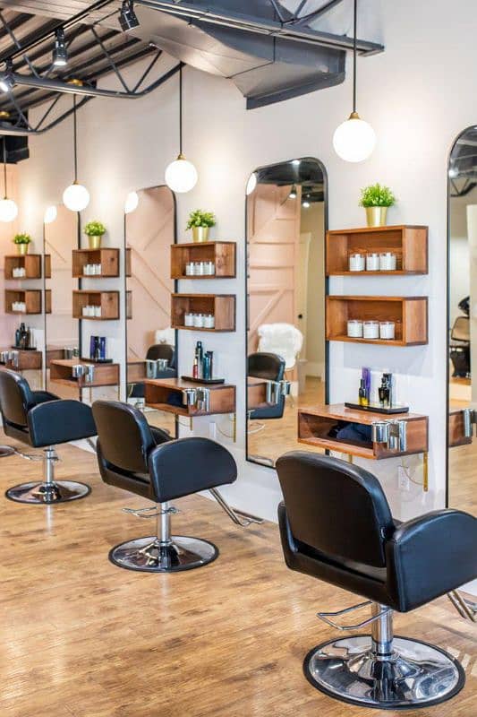 Saloon chairs | Beauty parlor chairs | shampoo unit | pedicure | 5