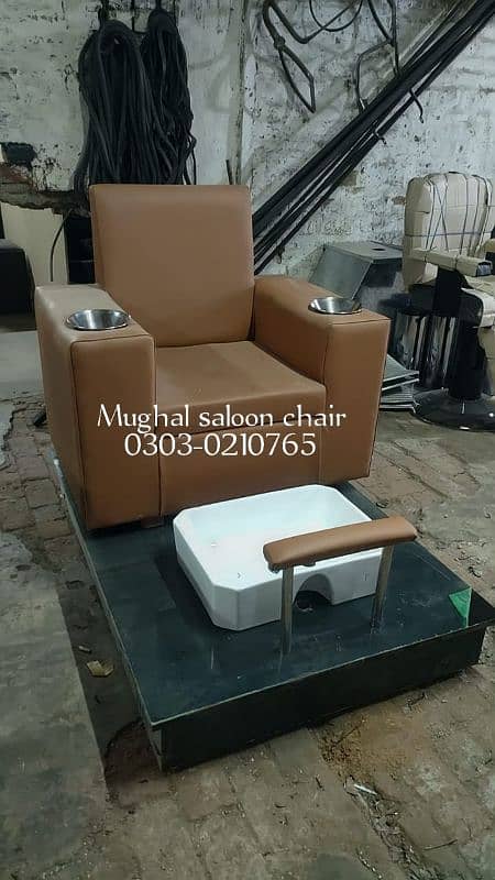 Saloon chairs | Beauty parlor chairs | shampoo unit | pedicure | 9