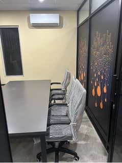 Area 1500 Sqft Sami Furnished Corporate Office Near kalma Chowk Gulberg Lahore For Rent