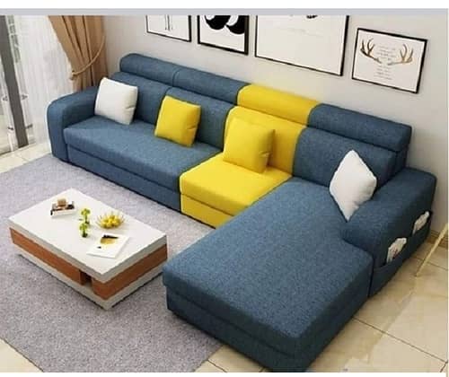 Sofa Set - L Shape Sofa -5 Seater Sofa - 6 Seater Sofa - 15k Per Seat 5