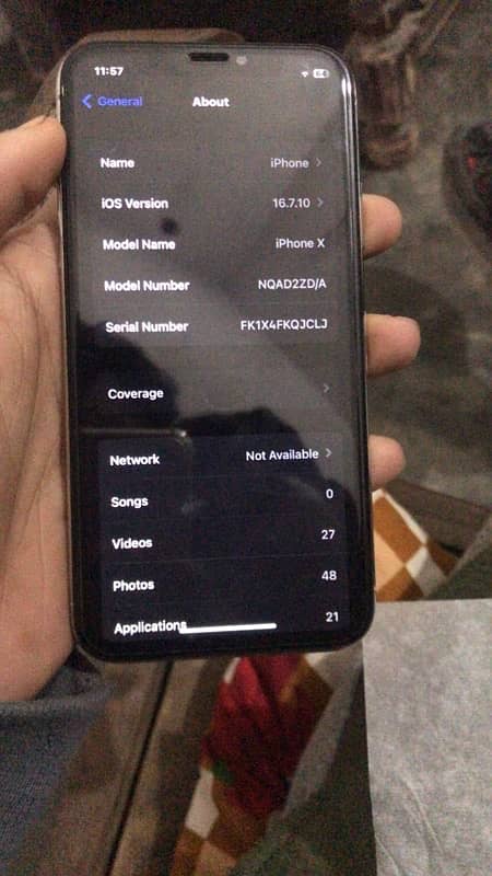 iphone X 64Gb factory unlocked 0