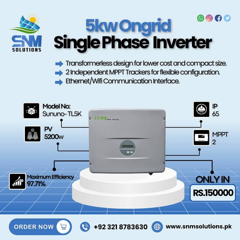 Solar Ongrid Inverters Mega Sale 4