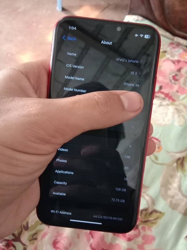 IPHONE XR 128GB JV 5