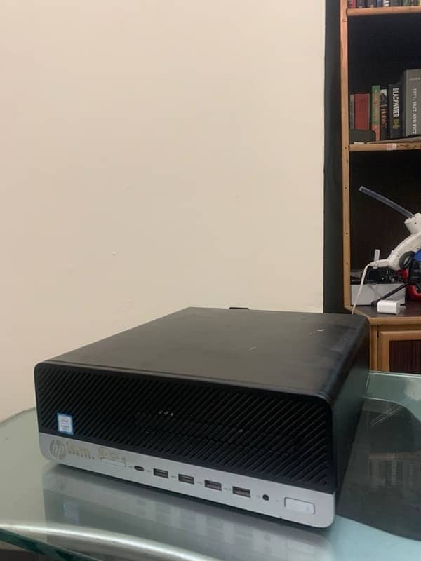 HP PRODESK i3 6th Generation complete setup. 1