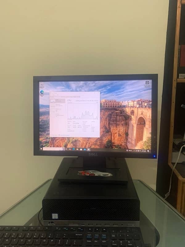 HP PRODESK i3 6th Generation complete setup. 5