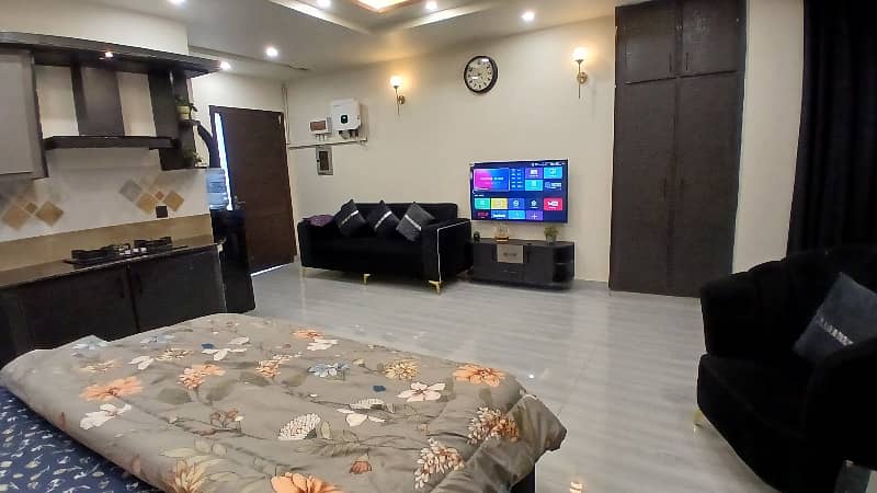 Furnished Studio Flat Available Perday Rent 8