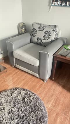 Seven seat sofa set  (3 + 2 + 1 + 1)