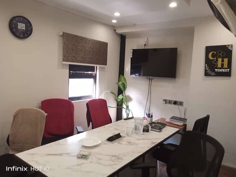 Semi Furnished Office Available In Rent At Bahadurabad 2