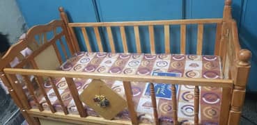 Baby Cot with mattress in good condition