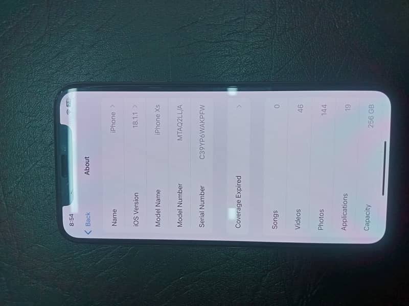 iPhone XS 256GB Lush Condition 1