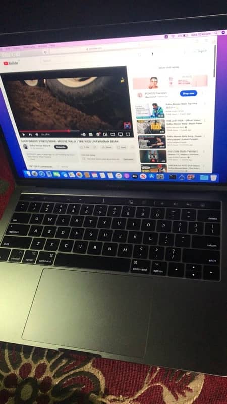 Macbook pro Touch bar 2017 2