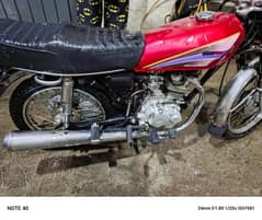 Honda CG 125 2010  total original   Final price 80k     0342/4343/789