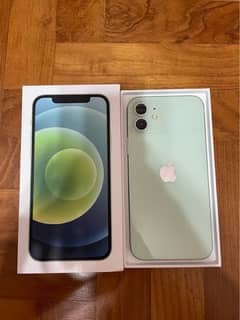 IPHONE 12 PTA APPROVED 128 GREEN COLOUR