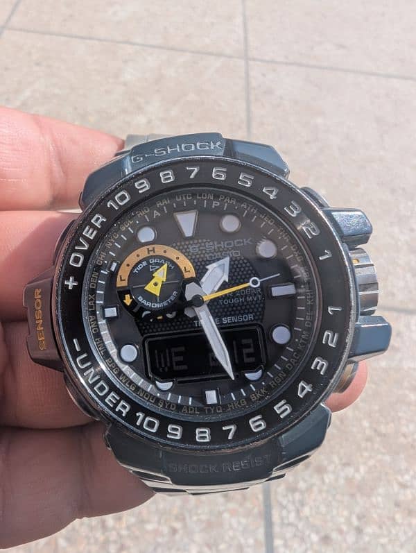 CASIO GSHOCK, TOUGH SOLAR, TRIPLE SENSOR, GWN-1000NV 0