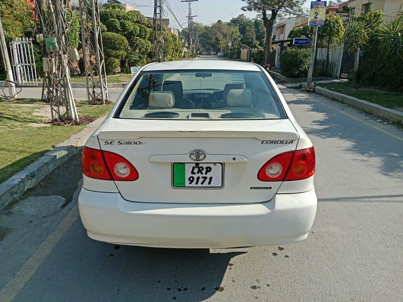 Toyota Corolla SE SALOON 2004 7