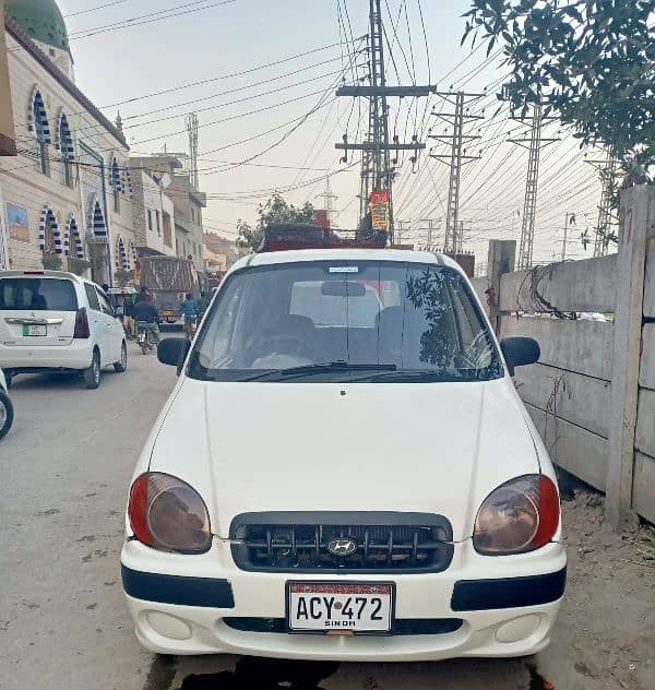 Hyundai Santro Plus 2000 model lush condition 2