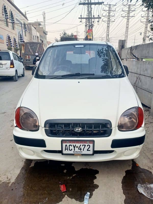 Hyundai Santro Plus 2000 model lush condition 4