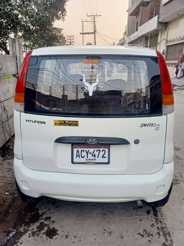 Hyundai Santro Plus 2000 model lush condition 5