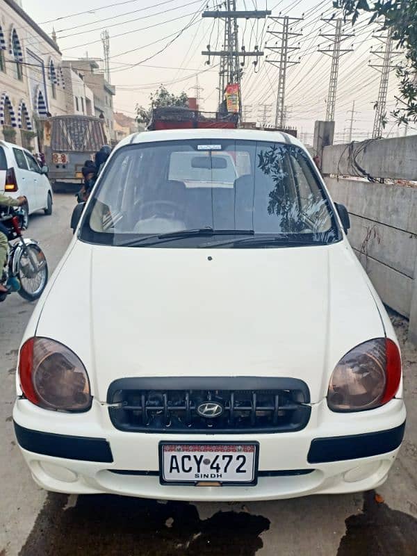 Hyundai Santro Plus 2000 model lush condition 7