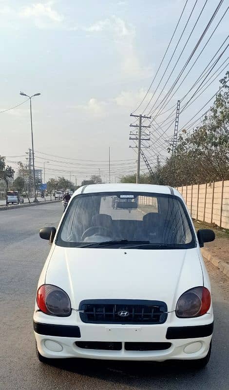 Hyundai Santro Plus 2000 model lush condition 14