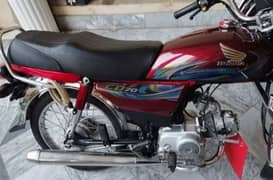 Urgent sale 24 /23 HONDA70 unregistered