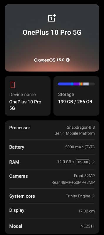 OnePlus 10 pro 5g Dual Official PTA Approved 8