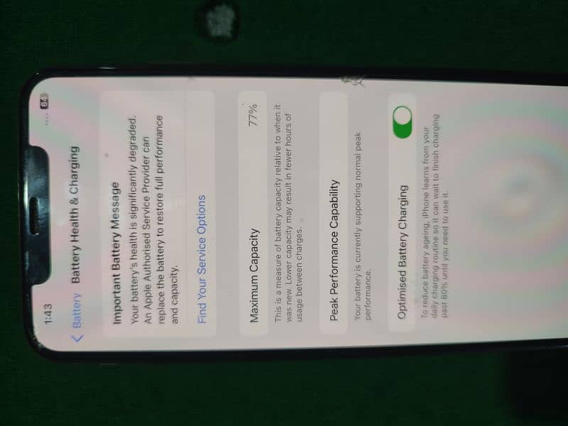 Iphone XS MAX 256 GB PTA approved 2