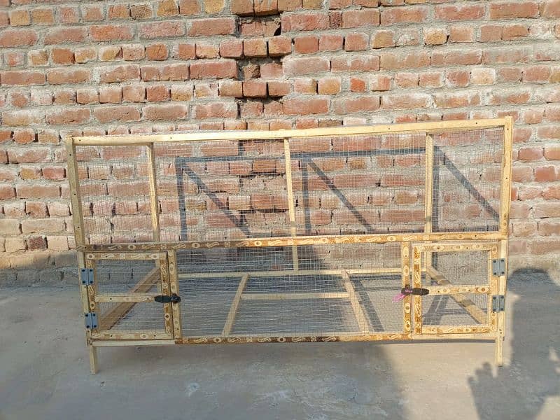 Wooden Cage Good For Parrots and Hens Birds Cage 3