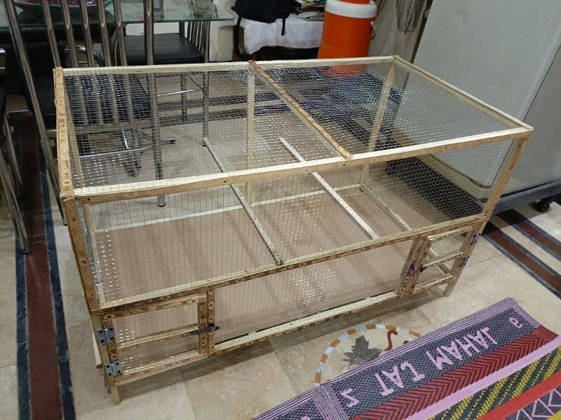 Wooden Cage Good For Parrots and Hens Birds Cage 5