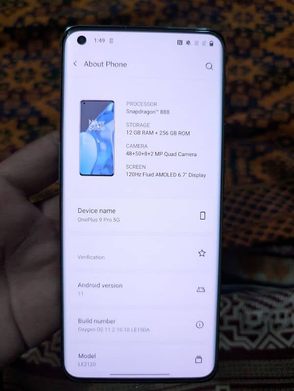 One plus 9 pro 5g Approved dual sim 2