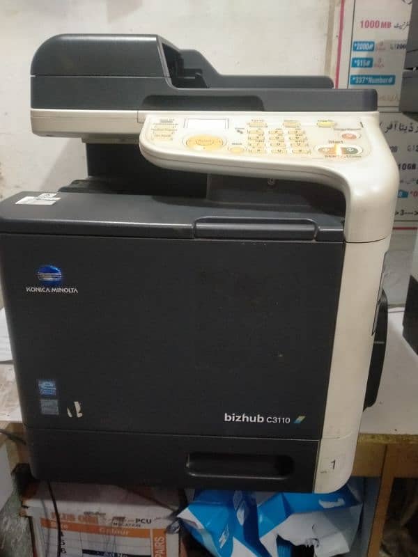 Bizhub c3110 A4 colour printer 2