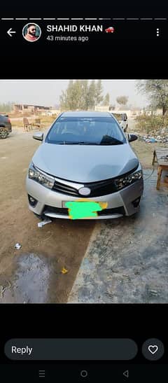 Toyota Corolla Altis 2016 beautiful car read add carefully