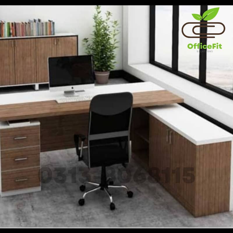 K Shape Office tables | Conference Table | Meeting Table | Study Table 5