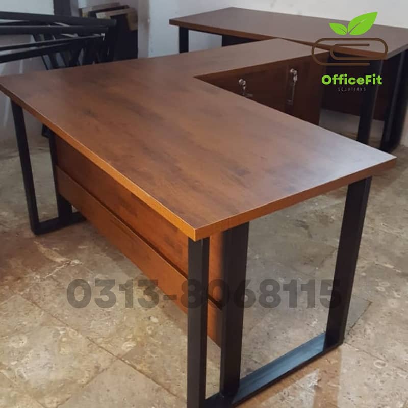 K Shape Office tables | Conference Table | Meeting Table | Study Table 17