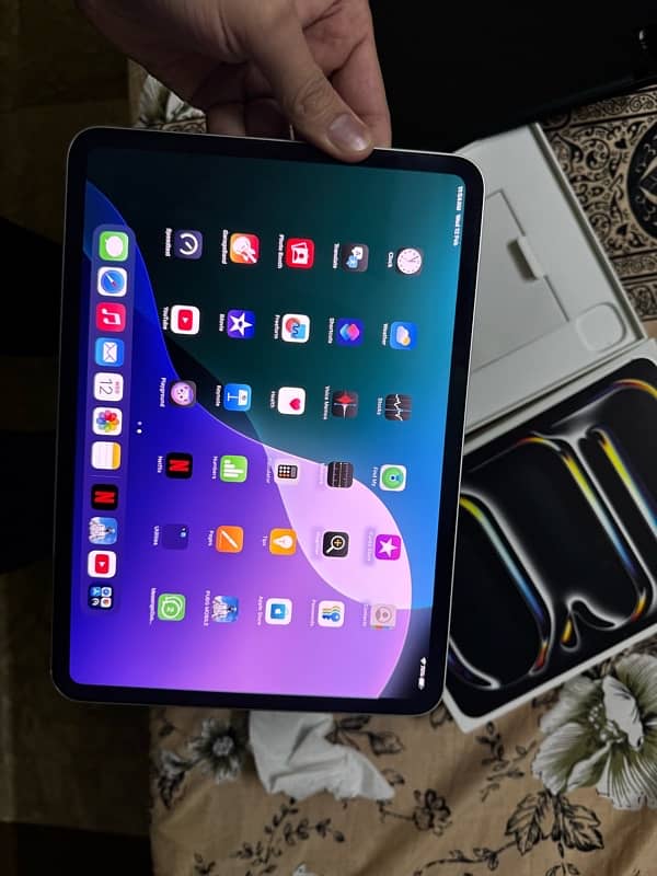 Ipad pro m4 256gb wifi model 1