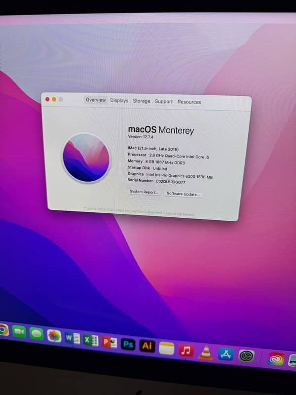 Imac Late 2015 i5 1