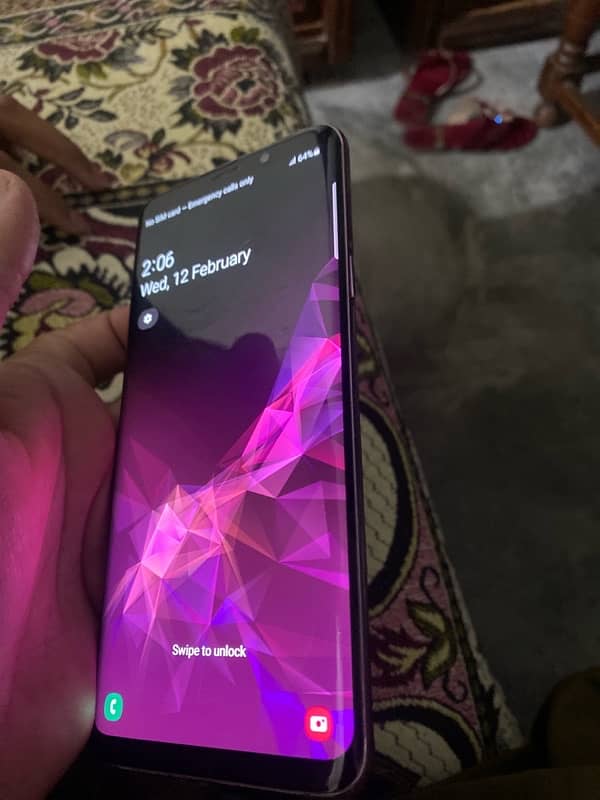 Samsung s9+ used official pta approved dual sim 2