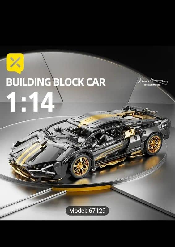 BRZXPROE Building Block Car 2