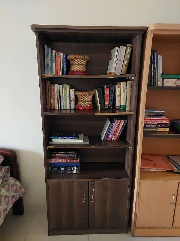 Bookshelf Book Shelf Book Rack 2 Pieces 1