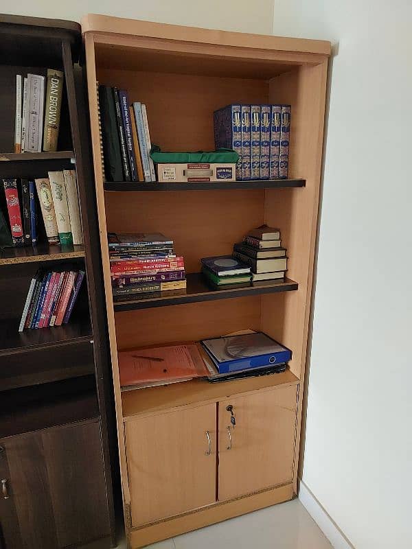 Bookshelf Book Shelf Book Rack 2 Pieces 2